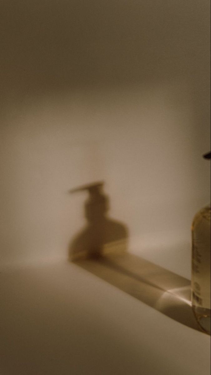 hand soap shadow photography