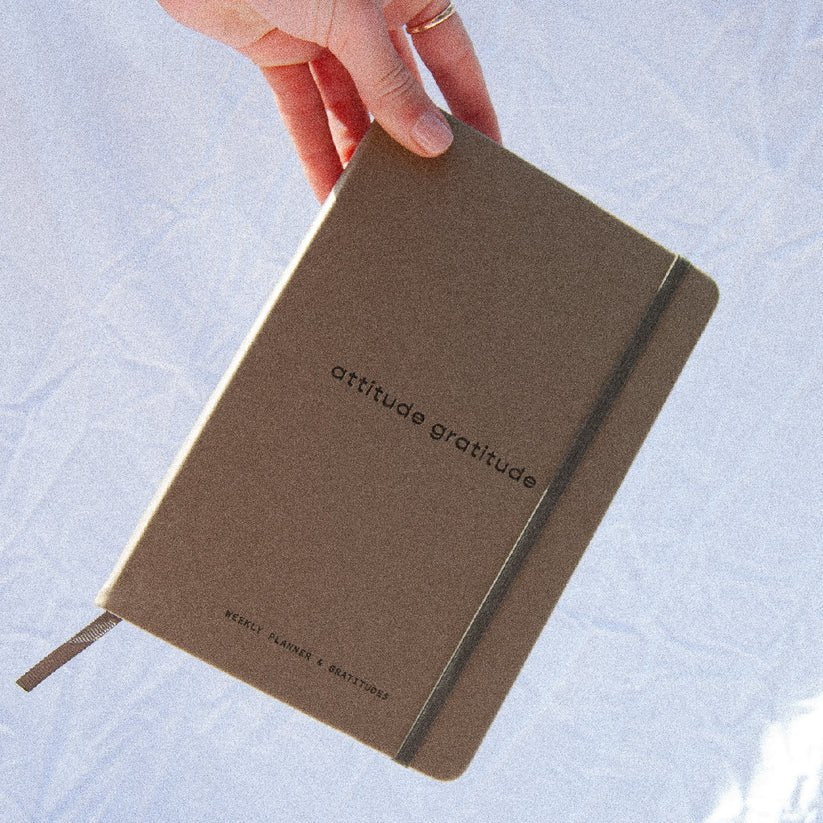 Attitude Gratitude Weekly Planner + Gratitudes Journal - Beauty Bundles - Attitude Gratitude - 