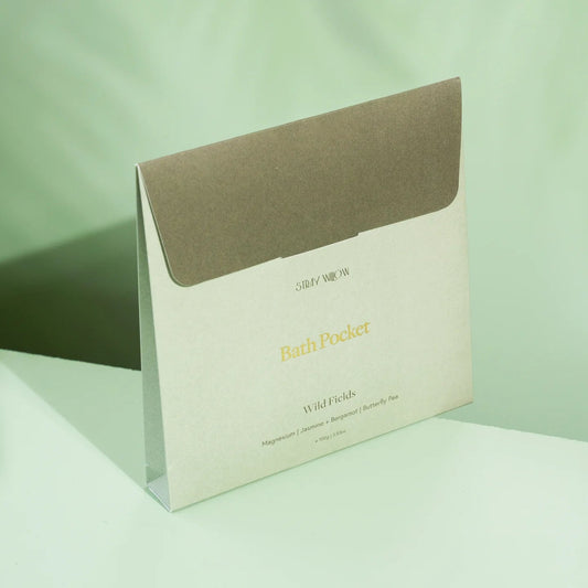 Bath Pocket - Wild Fields - Beauty Bundles - Stray Willow - Bath and Body