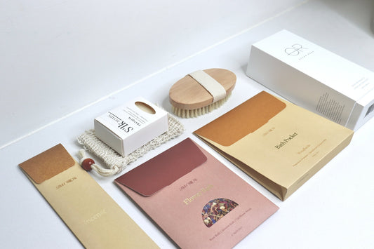 Bath Ritual Bundle – Luxe Self - Care Gift Set with Natural Bath Soaks, Body Brush & Soap Bars - Beauty Bundles - Beauty Bundles - Bath and Body