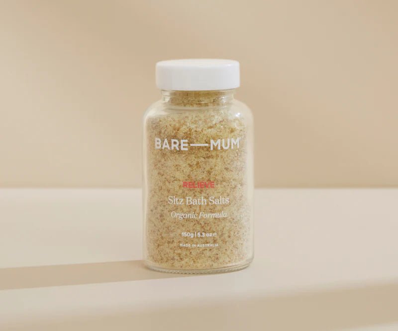 sitz bath salts for postpartum recovery